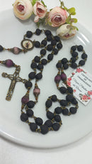 Terço de  Pétalas de Rosas Nossa Sra Carmo