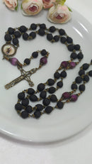 Terço de  Pétalas de Rosas Nossa Sra Carmo