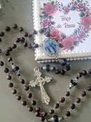 Terço de  Pétalas de Rosas Nossa Senhora Graças