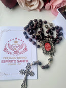 Terço de  Pétalas de Rosas Divino Espírito Santo