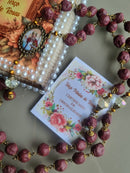 Terço de  Pétalas de Rosas São Nicolau