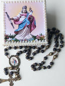 Terço de  Pétalas de Rosas Nossa Senhora da Penha