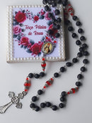 Terço de  Pétalas de Rosas Cristo Rei