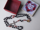 Terço de  Pétalas de Rosas Cristo Rei
