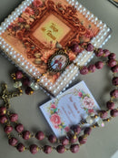 Terço de  Pétalas de Rosas São Nicolau