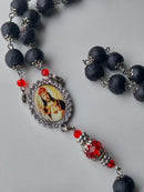 Terço de  Pétalas de Rosas Cristo Rei