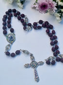 Terço de  Pétalas de Rosas Nossa Senhora da Penha