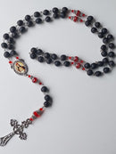 Terço de  Pétalas de Rosas Cristo Rei