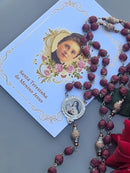 Terço de  Pétalas de Rosas Santa Teresinha