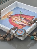 Terço de  Pétalas de Rosas Senhor Bom Jesus