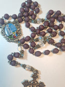 Terço de  Pétalas de Rosas Nossa Sra Fátima