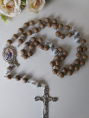 Terço de  Pétalas de Rosas Cristo Rei