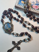 Terço de  Pétalas de Rosas Nossa Sra Fátima