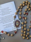 Terço de  Pétalas de Rosas Divino Espírito Santo