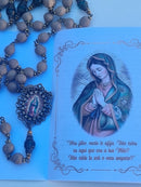 Terço de  Pétalas de Rosas Nossa Sra Guadalupe