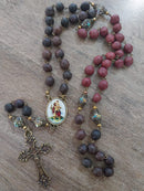 Terço de  Pétalas de Rosas São Cristovão