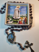 Terço de  Pétalas de Rosas Nossa Sra Fátima