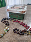 Terço de  Pétalas de Rosas São Cristovão