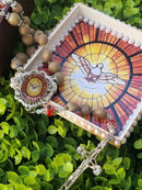 Terço de  Pétalas de Rosas Divino Espírito Santo