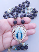 Terço de  Pétalas de Rosas Nossa Sra Graças