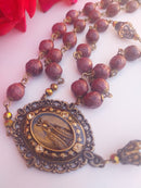 Terço de  Pétalas de Rosas Nossa Senhora Aparecida