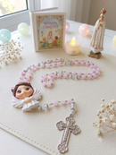 Terço Infantil Anjinho menina TR185