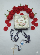 Terço de  Pétalas de Rosas Nossa Sra Graças