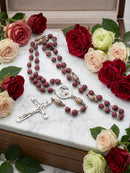 Terço de  Pétalas de Rosas Santa Teresinha