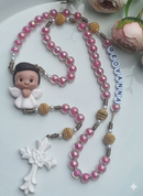 Terço Infantil Anjo mini TR099