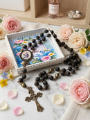 Terço de  Pétalas de Rosas Nossa Senhora da Penha