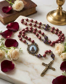 Terço de  Pétalas de Rosas Nossa Sra Aparecida