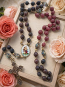 Terço de  Pétalas de Rosas São Cristovão