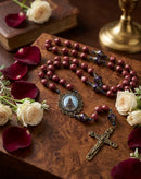 Terço de  Pétalas de Rosas Nossa Sra Aparecida
