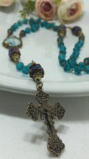 Terço Nossa Sra Lourdes TR028