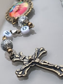 Terço Nossa Sra Aparecida TR072 com foto