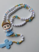 Terço Infantil Anjinho Menino TR179