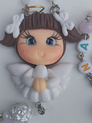 Terço Infantil Anjinho Menina TR203