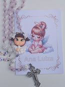 Terço Infantil Anjinho Menina TR203