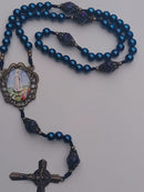 Terço Nossa Senhora de Fatima  - Entremeio duplo TR 204