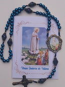 Terço Nossa Senhora de Fatima  - Entremeio duplo TR 204