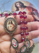 Terço Sagrado Coração de Jesus TR226