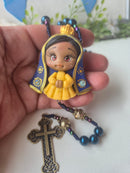 Terço Infantil Nossa Sra Aparecida TR156