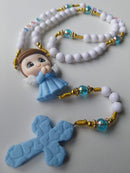 Terço Infantil Anjinho Menino TR179