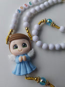 Terço Infantil Anjinho Menino TR179