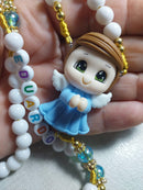 Terço Infantil Anjinho Menino TR179