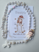 Terço Nossa Senhora de Fátima mini TR238