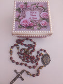 Terço de  Pétalas de Rosas Nossa Senhora Aparecida
