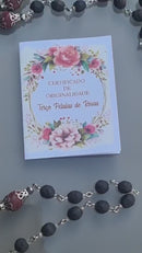Terço de  Pétalas de Rosas São José