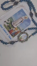 Terço Nossa Senhora de Fatima  - Entremeio duplo TR 204